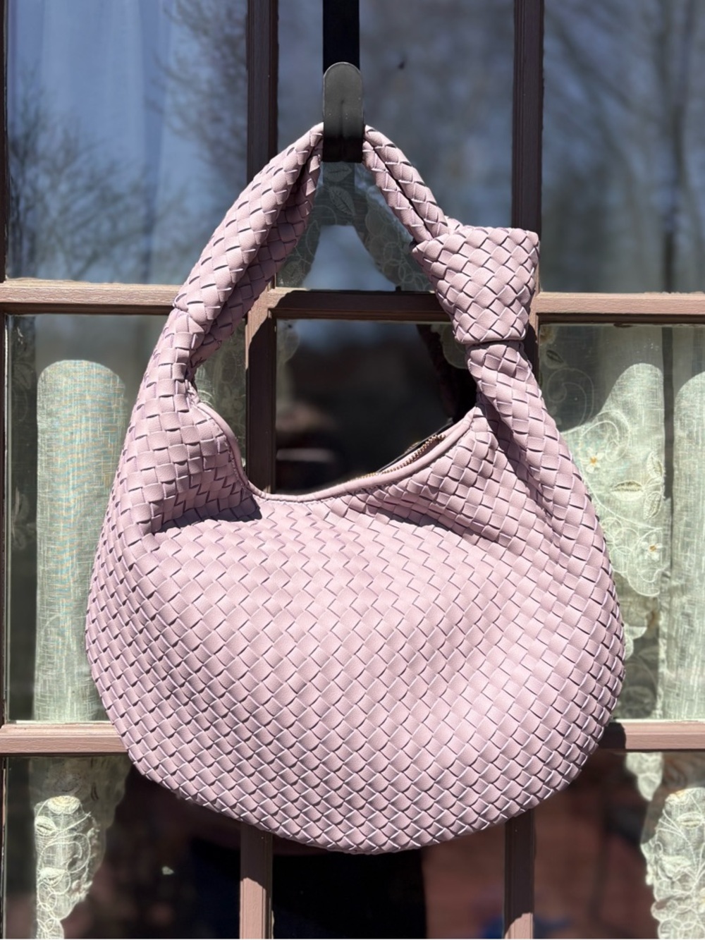 THE BRIGITTE SATCHEL BY MELIE BIANCO in Lavender